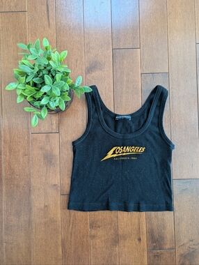 4/$25 BRANDY MELVILLE LOS ANGELES CROP TANK TOP